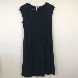 Liz Lange Maternity Fit and Flare Dress Black